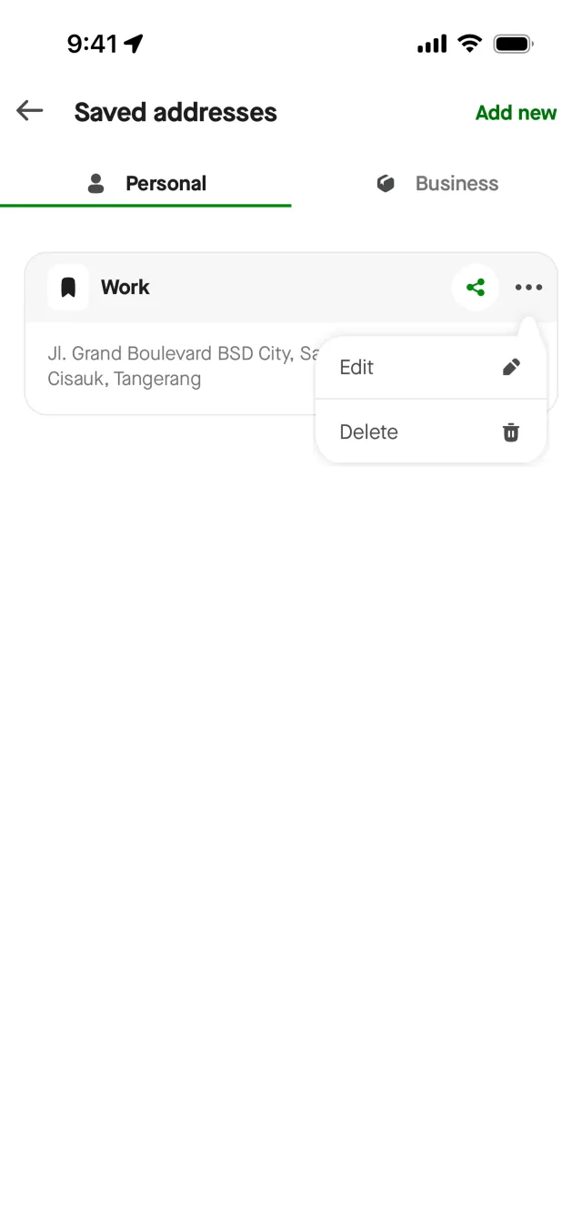 Gojek — SaaS скриншот интерфейса