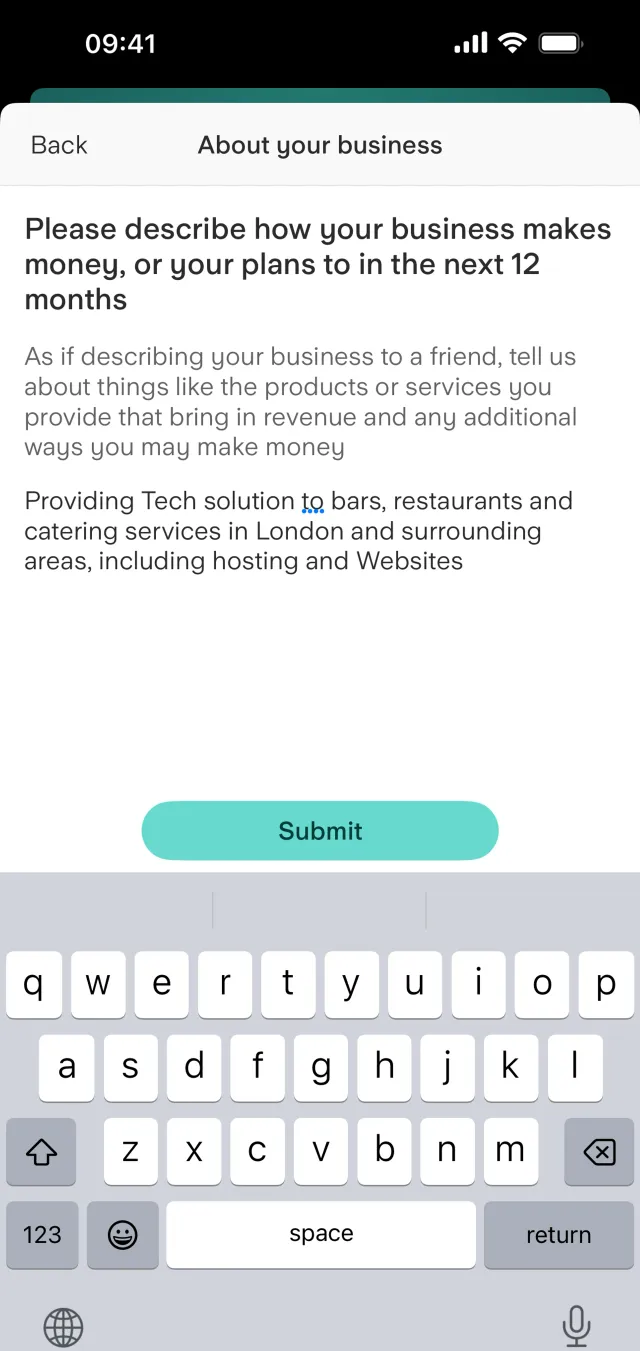 Starling Bank — Fintech скриншот интерфейса