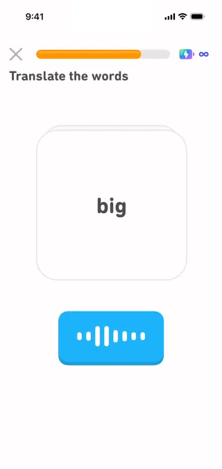 Duolingo — Education скриншот интерфейса