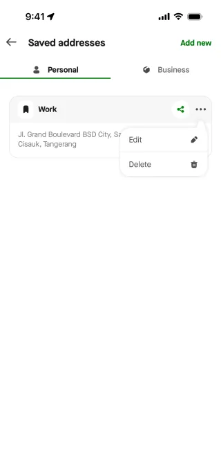 Gojek — SaaS скриншот интерфейса