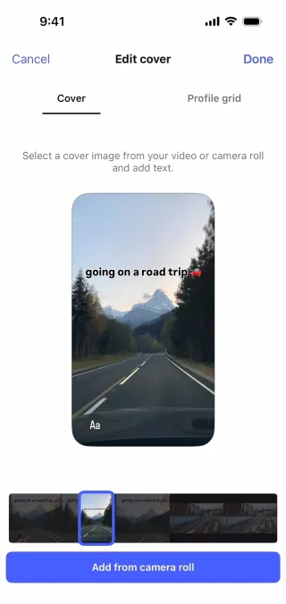 Instagram — Social скриншот интерфейса