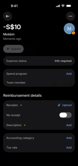 Revolut Business — Fintech скриншот интерфейса