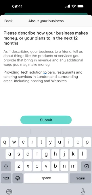 Starling Bank — Fintech скриншот интерфейса