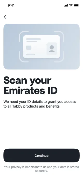 Tabby — Fintech скриншот интерфейса