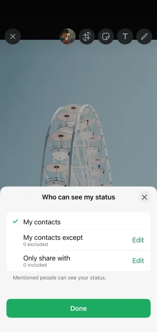 WhatsApp — Communication скриншот интерфейса
