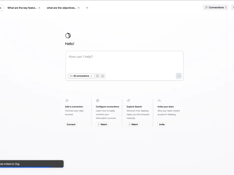 Qatalog — Productivity скриншот интерфейса
