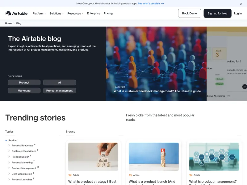 Airtable — Productivity скриншот интерфейса