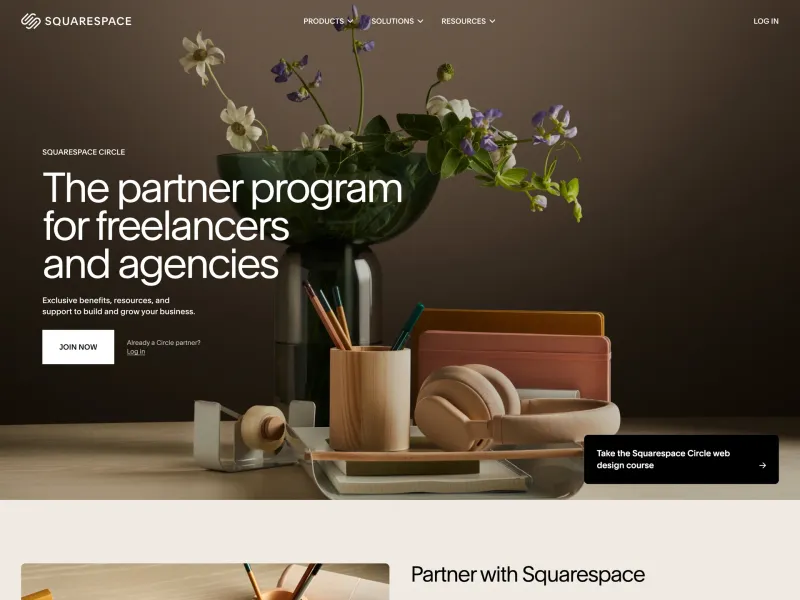 Squarespace — Developer Tools скриншот интерфейса