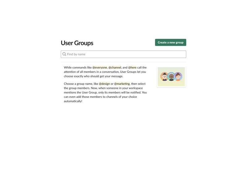 Slack — Communication скриншот интерфейса