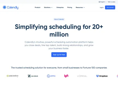 Calendly — Productivity скриншот интерфейса