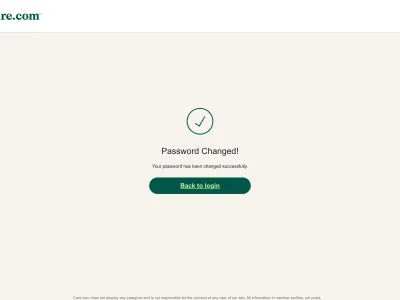 Care.com — Marketplace скриншот интерфейса