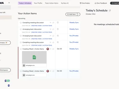 Charma — HR скриншот интерфейса