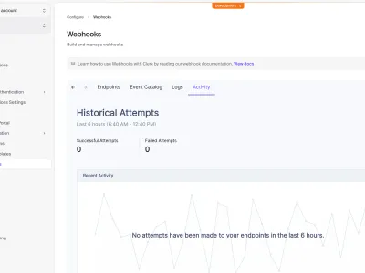 Clerk — Developer Tools скриншот интерфейса