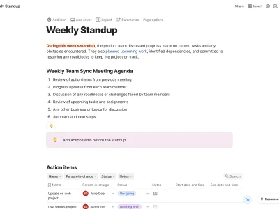 Coda — Productivity скриншот интерфейса