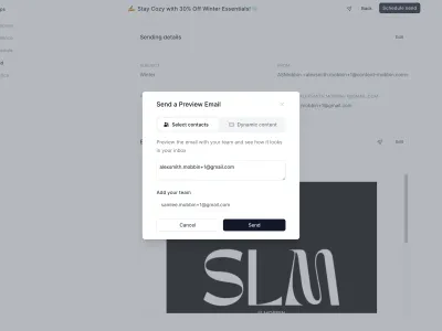 Loops — Marketing скриншот интерфейса