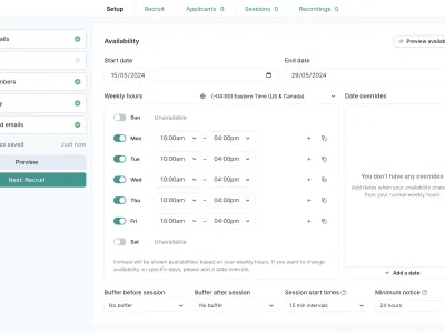 Lyssna — Design скриншот интерфейса