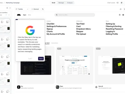Navattic — Marketing скриншот интерфейса
