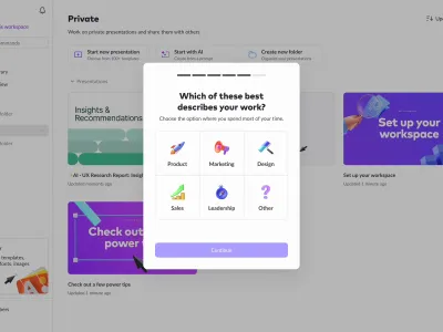 Pitch — Productivity скриншот интерфейса