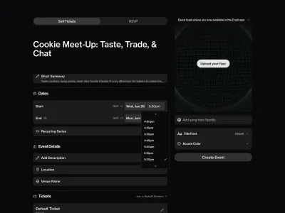 Posh — AI & ML скриншот интерфейса