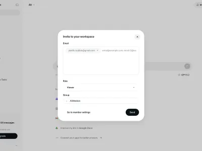 Sana — AI & ML скриншот интерфейса