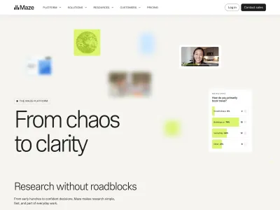 Maze — Developer Tools скриншот интерфейса