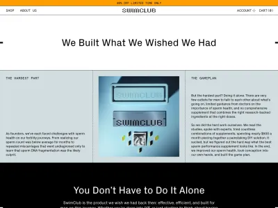 SwimClub — Health скриншот интерфейса