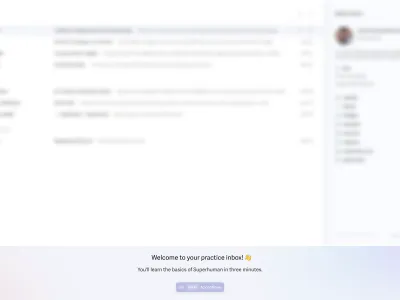 Superhuman — Productivity скриншот интерфейса
