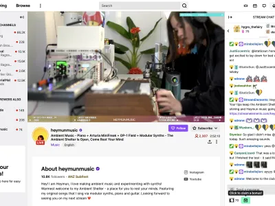Twitch — Entertainment скриншот интерфейса