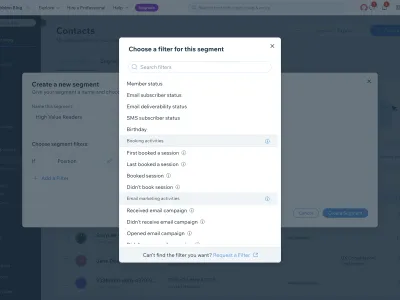 Wix — Design скриншот интерфейса