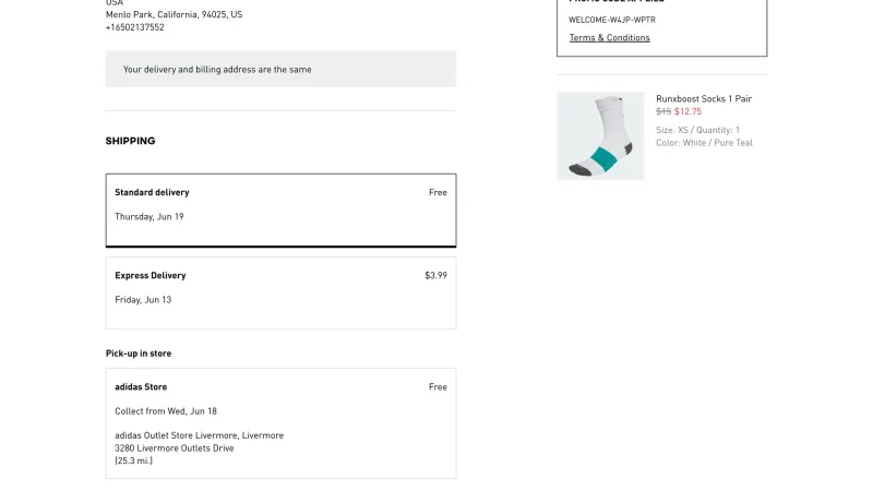 Adidas — E-commerce, интерфейс, скриншот 5/151
