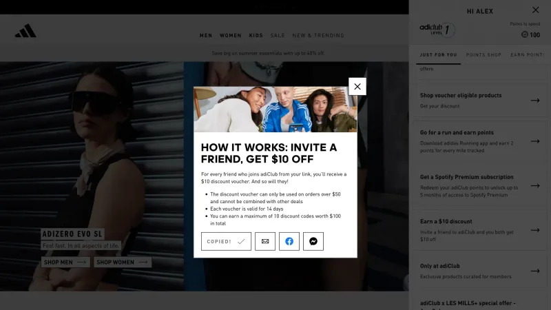 Adidas — E-commerce, интерфейс, скриншот 6/151