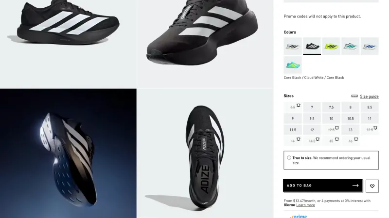 Adidas — E-commerce, интерфейс, скриншот 9/151