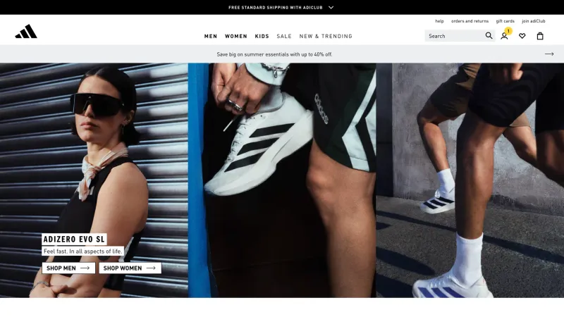 Adidas — E-commerce, интерфейс, скриншот 11/151