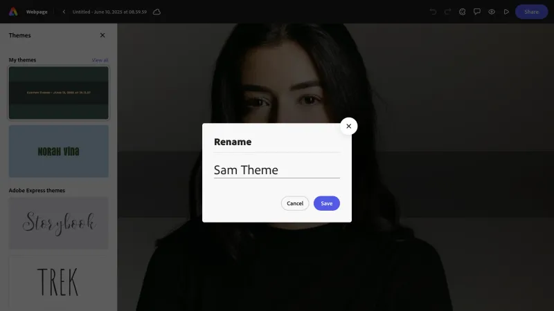 Adobe Express — Design, интерфейс, скриншот 2/595
