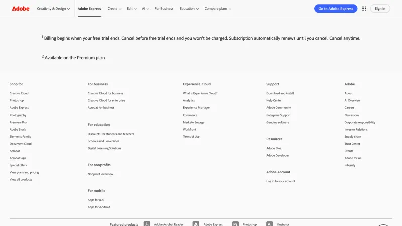 Adobe Express — Design, интерфейс, скриншот 11/595