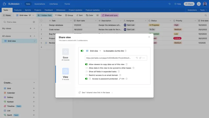 Airtable — Productivity, интерфейс, скриншот 8/668