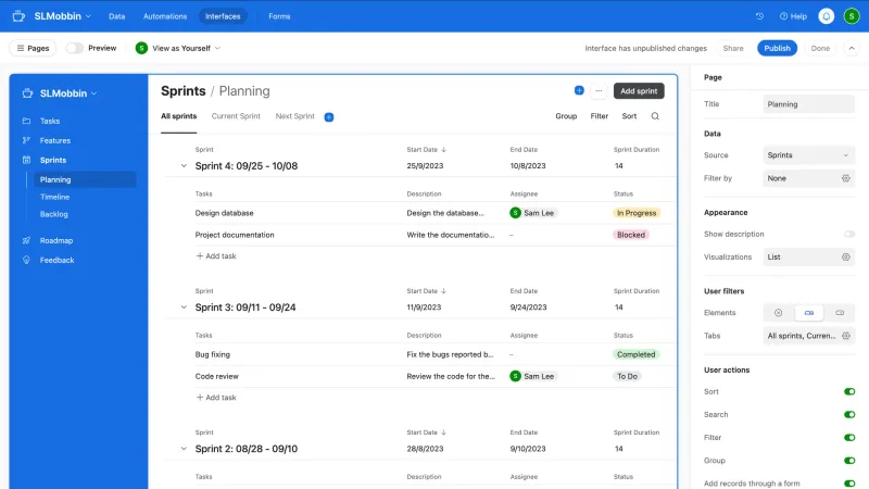 Airtable — Productivity, интерфейс, скриншот 10/668