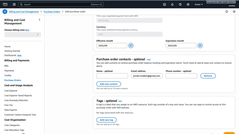 Amazon Web Services — Developer Tools, интерфейс, скриншот 3/503