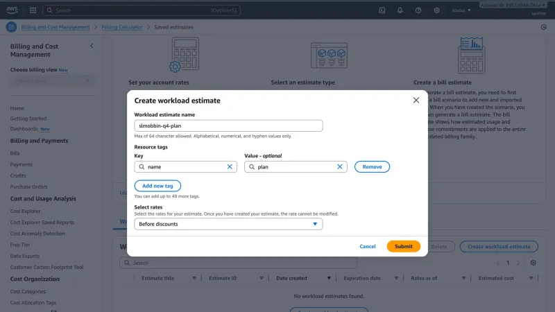 Amazon Web Services — Developer Tools, интерфейс, скриншот 9/503