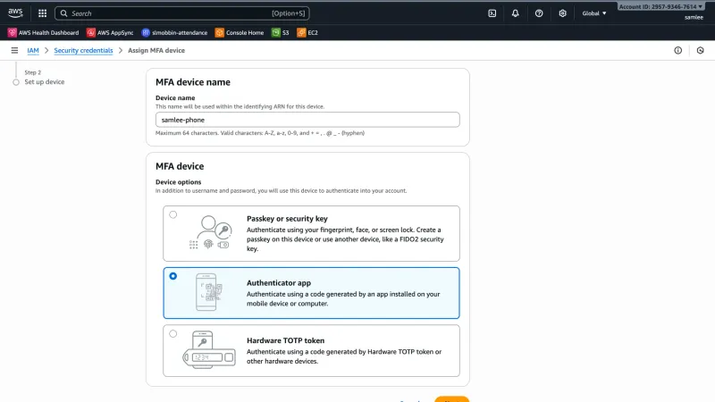 Amazon Web Services — Developer Tools, интерфейс, скриншот 10/503