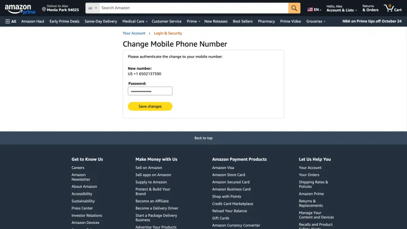 Amazon — E-commerce, интерфейс, скриншот 2/454