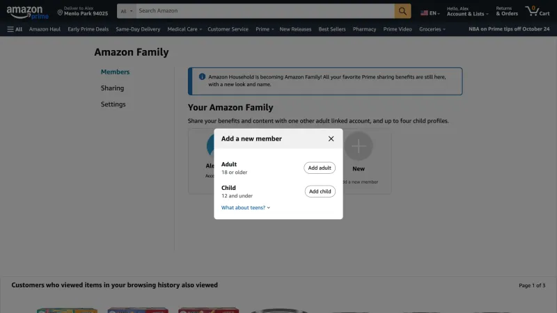 Amazon — E-commerce, интерфейс, скриншот 3/454