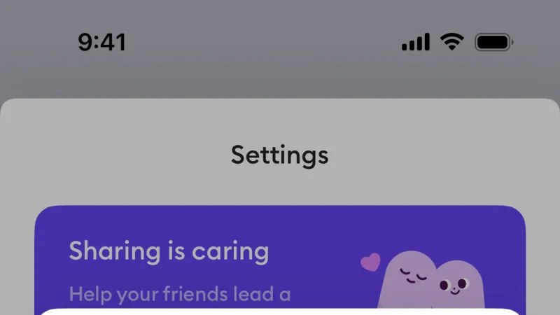 Dialog — Ahead, Health UI
