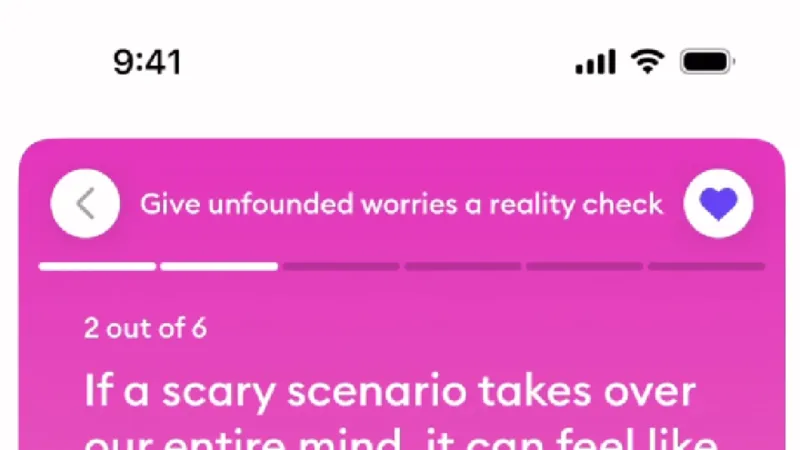 Favorite & Pin — Ahead, Health UI