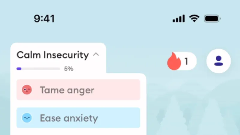 Dropdown Menu — Ahead, Health UI