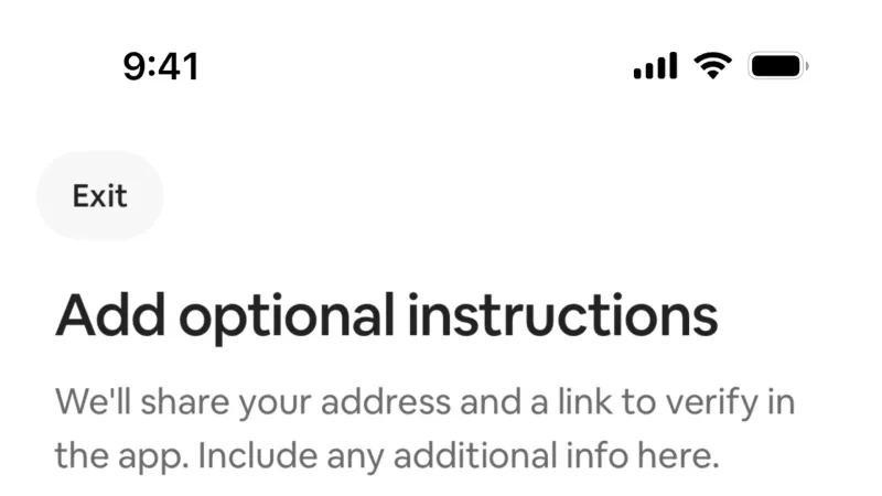 Text Field — Airbnb, Travel UI