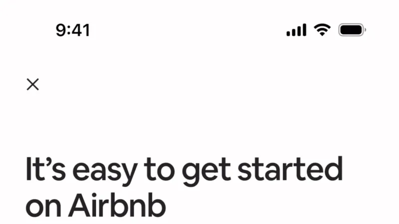 Divider — Airbnb, Travel UI