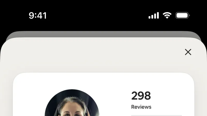 User / Group Profile — Airbnb, Travel UI