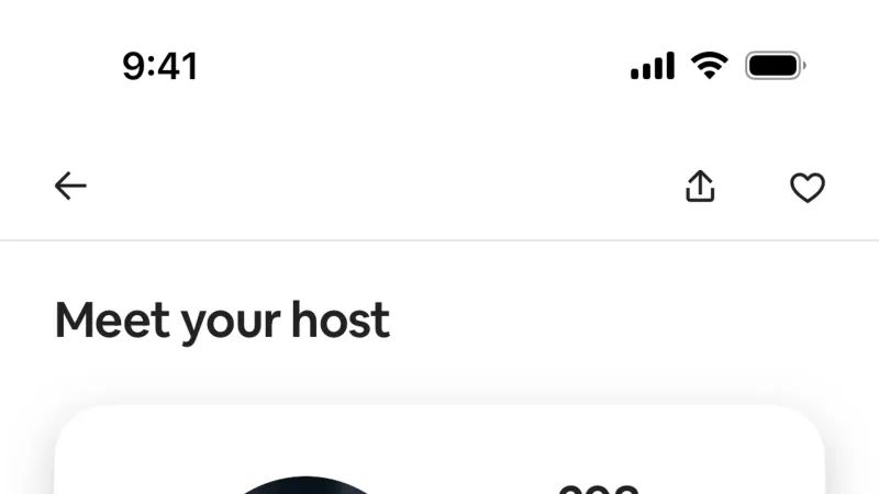 Divider — Airbnb, Travel UI