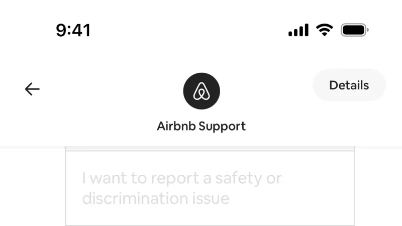 Chat Bot — Airbnb, Travel UI